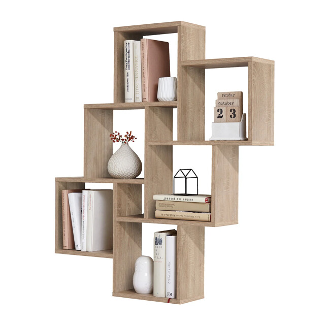 CaliCosy Drijvende wandplank 8 compartimenten laurio 2936647 large