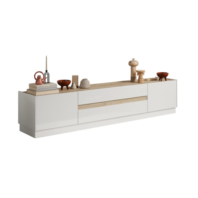 CaliCosy Tv-meubel met 2 deuren en 2 laden utopia l205 cm 2937328 large