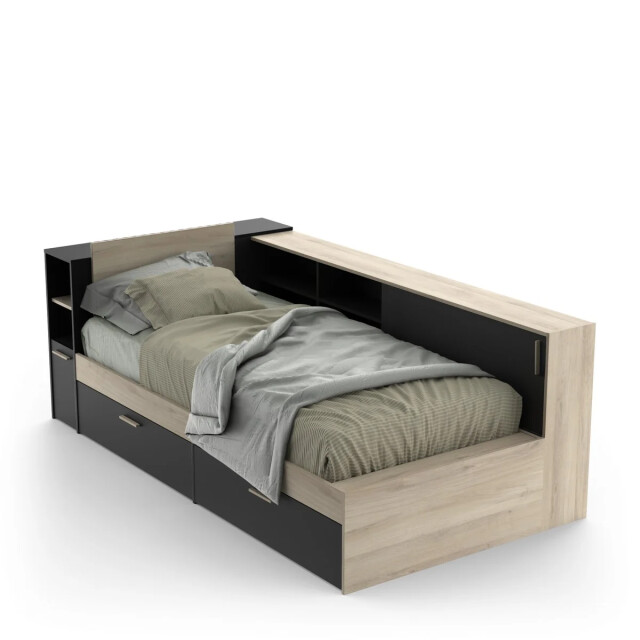 CaliCosy Bed met opbergruimte in 90x190/200 cm l119,2 cm 2937688 large