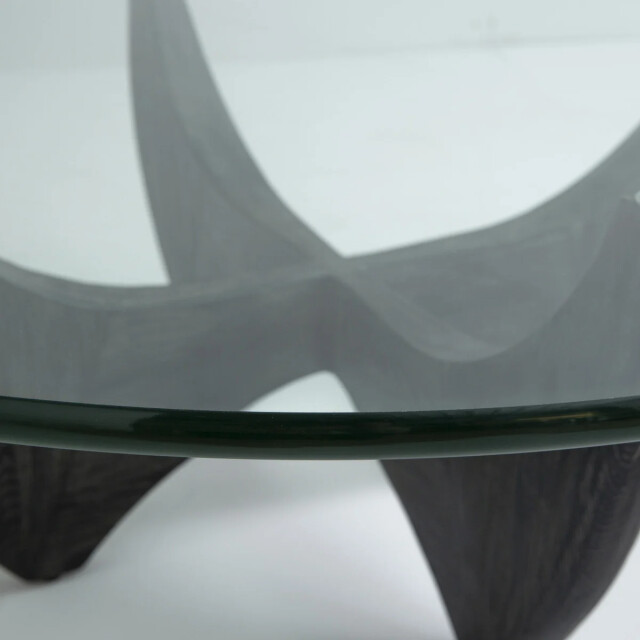 Signature Table basse ronde en chêne massif d.100cm harper 3042274 large