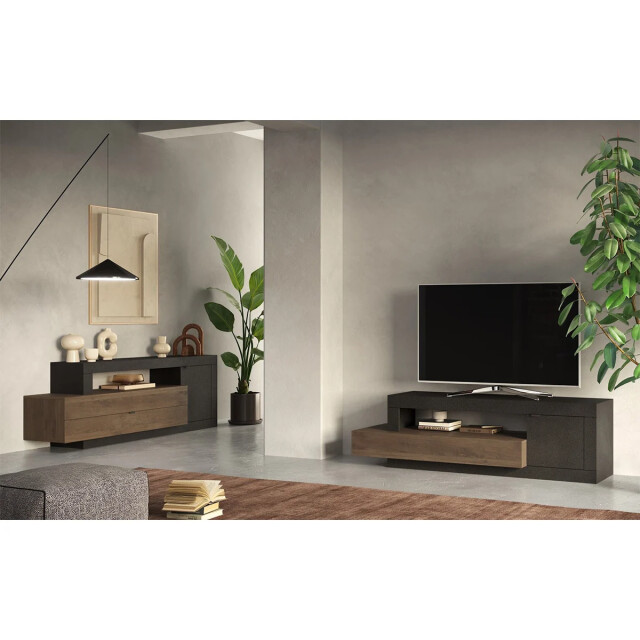 CaliCosy Tv-meubel 1 deur en 1 lade journey l160 cm 2930263 large