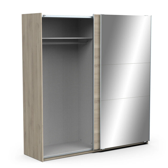 CaliCosy Kast met 2 schuifdeuren en spiegel ghost l194,5 cm 2937807 large