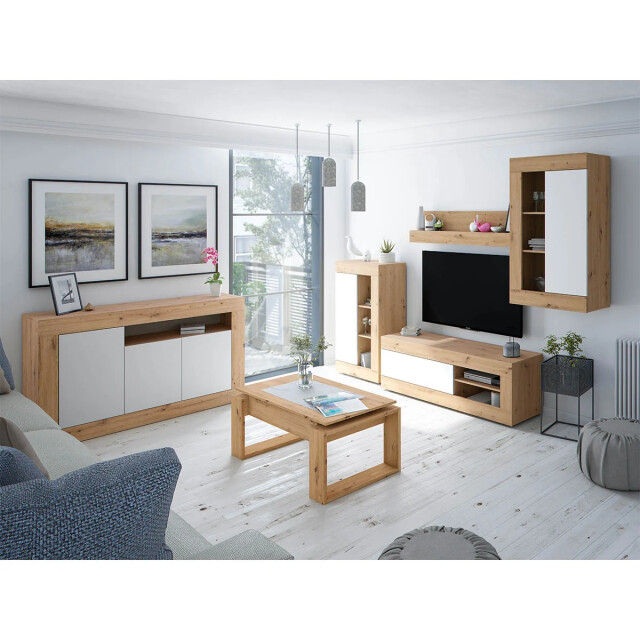 CaliCosy Salontafel met opklapbaar blad l102 cm ciara 2937307 large