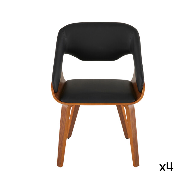 Signature Set van 4 bridges in zwart vinyl h78 cm brad 3066915 large