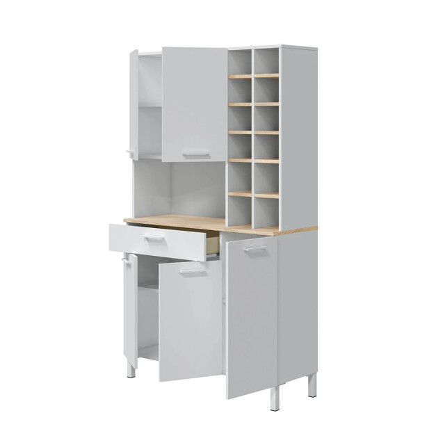 CaliCosy Buffetkast hoog 5 deuren 1 lade met vakken h186 cm kira 2932083 large