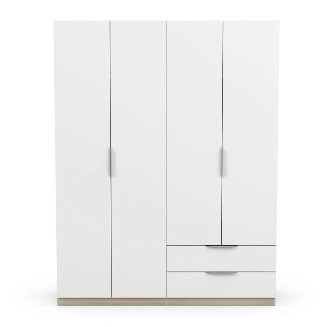 CaliCosy Kast met 4 deuren en 2 laden ghost l157,3 cm 2937817 large