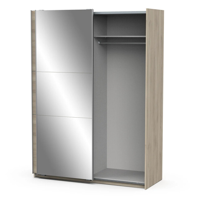 CaliCosy Kast met 2 schuifdeuren en spiegel ghost l148 cm 2937803 large