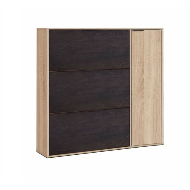 CaliCosy Schoenenkast met 3 kleppen en 1 deur 30 paar l106 cm 2936943 large