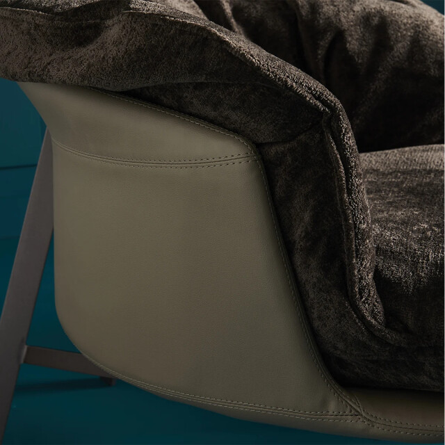 Signature Fauteuil bob kussen van chenille stof 2931878 large