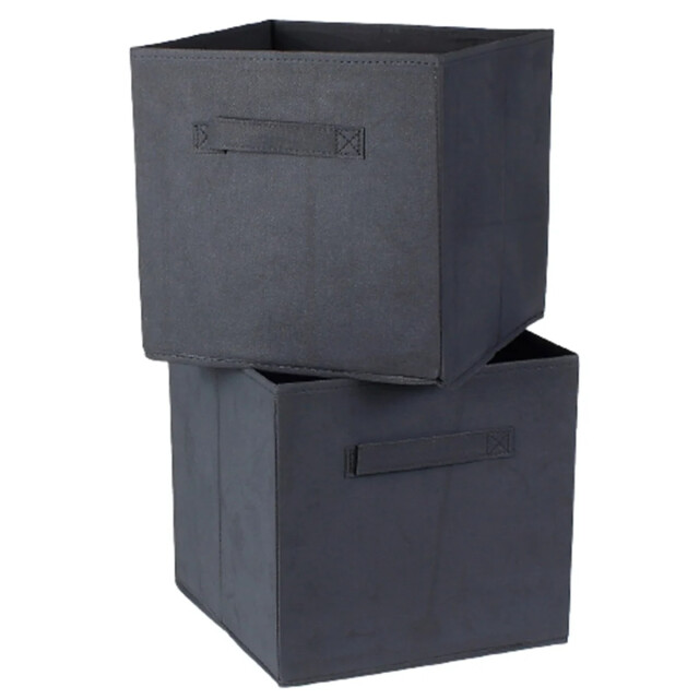 CaliCosy Opbergkubus in non-woven 28x28cm set van 2 2936583 large