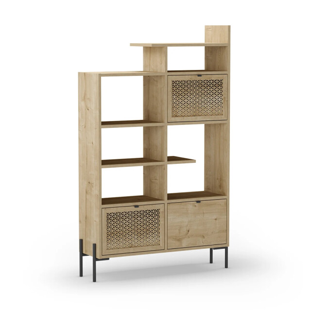 CaliCosy Plankenrek 3 deuren en metalen poten inca h160 cm 2930298 large