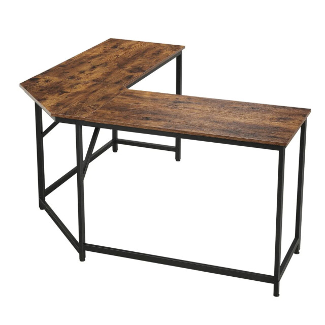 CaliCosy Hoekbureau in industriële stijl l149 x p149 cm 2930211 large