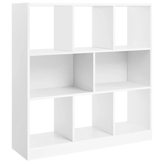 CaliCosy Witte boekenkast met 8 open opbergvakken l97,5 x h100 cm 2931931 large