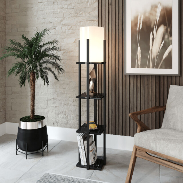 CaliCosy Lamp met 3 vierkante planken h135 cm nora 3042262 large