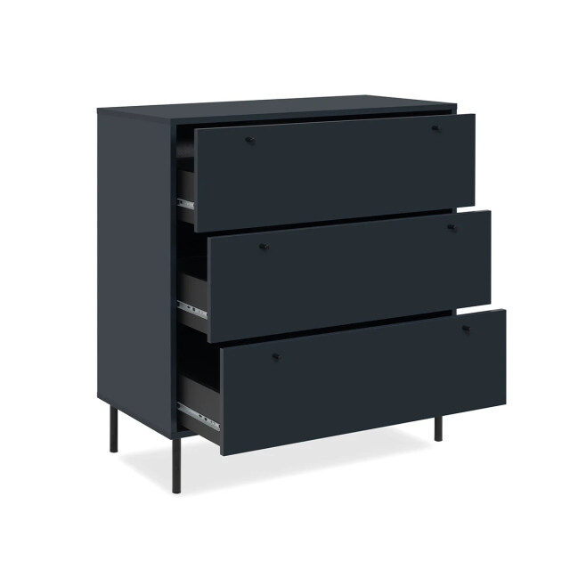 CaliCosy Commode 3 tiroirs l80 cm bogota 3042283 large