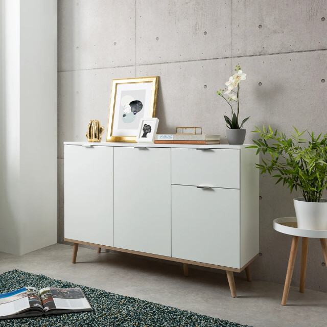 CaliCosy Buffet 3 deuren 2 planken 1 lade l120 cm copenhague 2930230 large