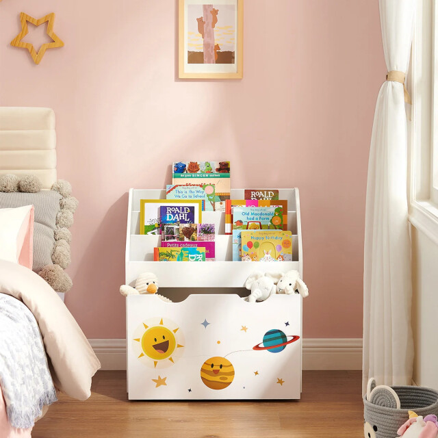CaliCosy Opbergrek voor kinderen met boekenkast h70 cm 2930329 large