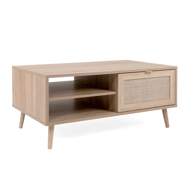CaliCosy Salontafel 2 nissen l100 cm rotanprint bali 2929977 large