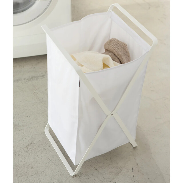 CaliCosy Opvouwbare wasmand wit h 64 cm 2929497 large