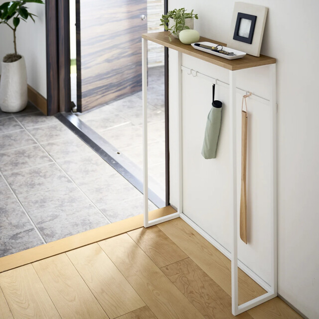 CaliCosy Metalen en houten ingangstafel l60 cm 2936691 large