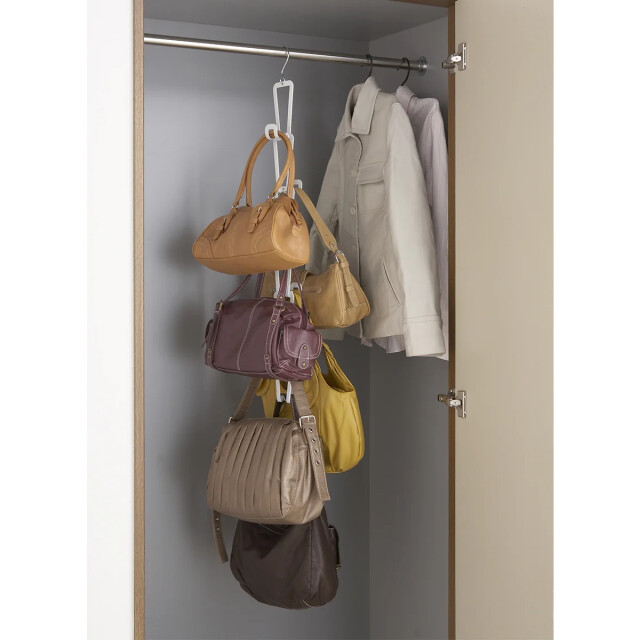 CaliCosy Handtas wit 6 haken h77 cm 2929116 large