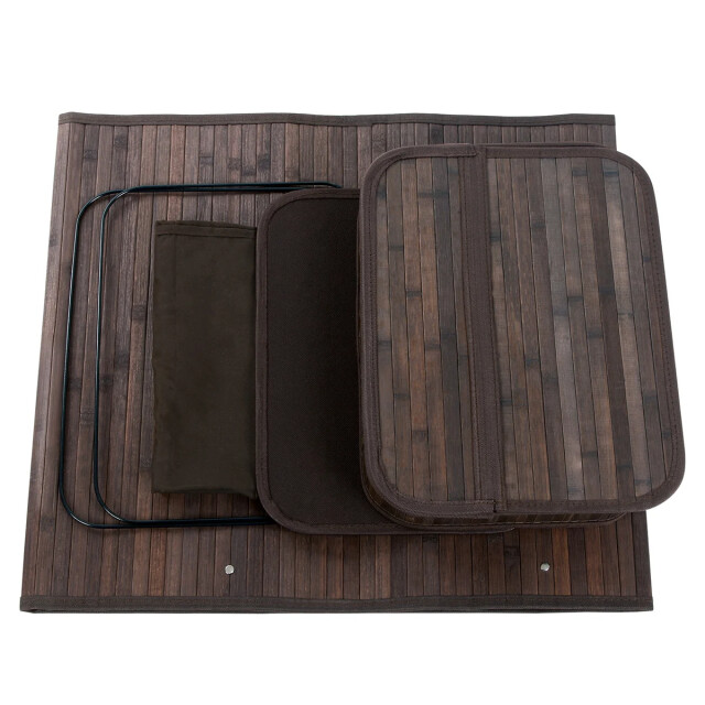 CaliCosy Wasmand van bruin bamboe l40 cm 2929527 large