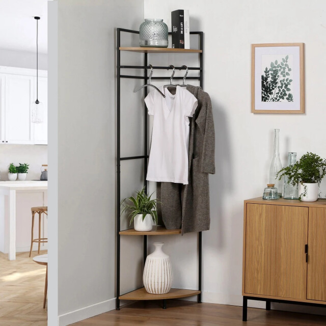 CaliCosy Hoekplank met kledingroede h175 cm lexie 3040610 large
