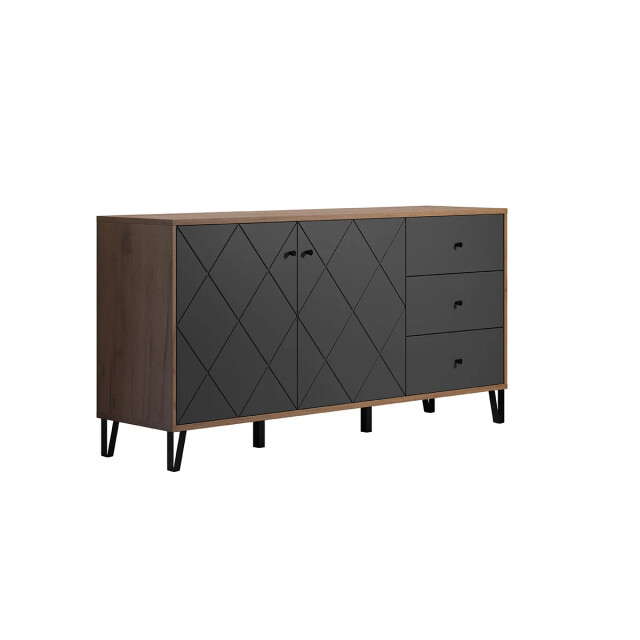 CaliCosy Buffet met 2 deuren en 3 laden l183 cm montez 2930386 large
