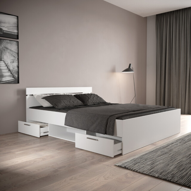 CaliCosy Bed 160x200 cm 2 lades en 1 nis l164,5 cm michigan 3084074 large