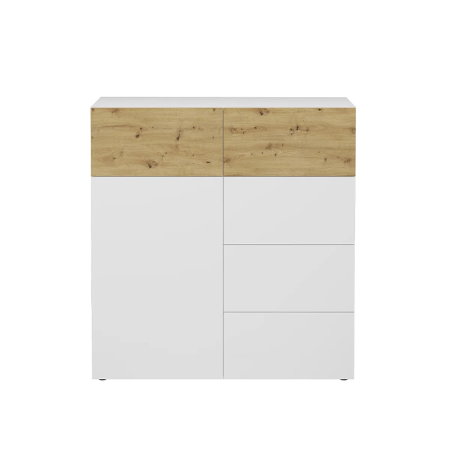 CaliCosy Buffet 1 deur 5 laden belm 1 l109 x h115 cm 2930036 large