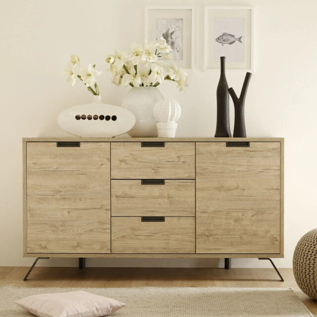 CaliCosy Buffet 2 deuren en 3 laden l156 cm palma 2930676 large