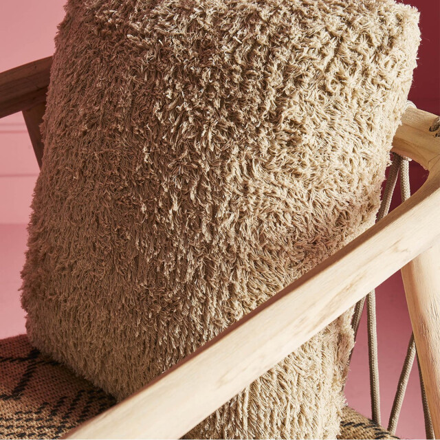 Signature Fauteuil in teak met stoffen zitting in etnische stijl l67 x h66 cm danaki 2931865 large