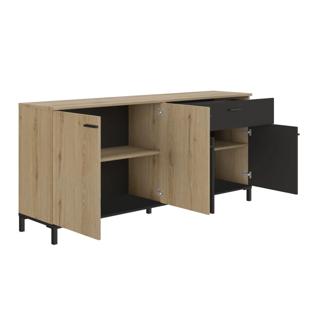 CaliCosy Dressoir 4 deuren 1 lade l180 cm trust 2930534 large