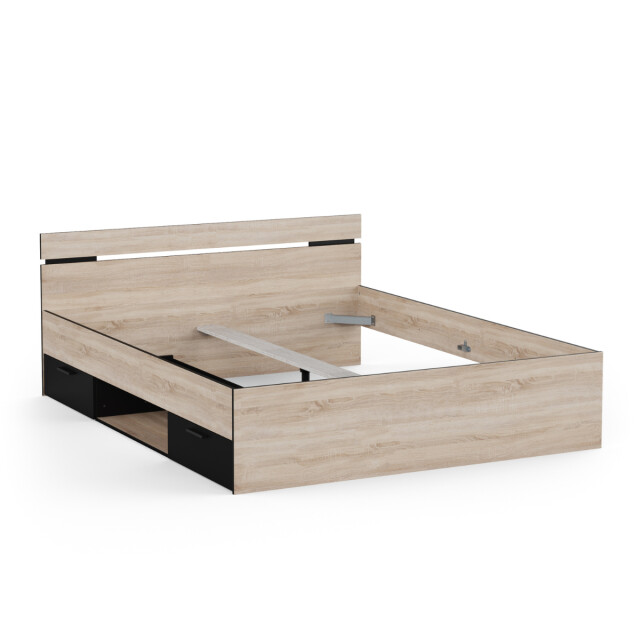 CaliCosy Bed 160x200 cm 2 lades en 1 nis l164,5 cm michigan 3084073 large