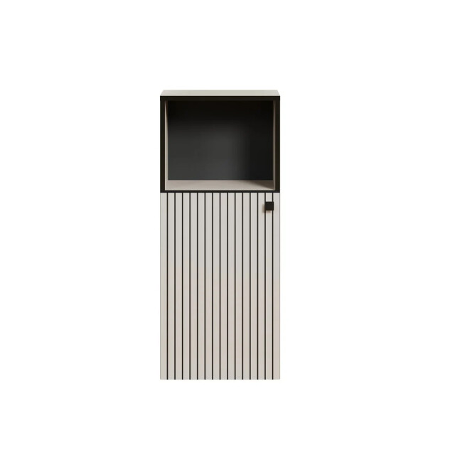 CaliCosy Lage badkamerkast met 1 deur en 1 open vak l40 cm purebliss 3042306 large