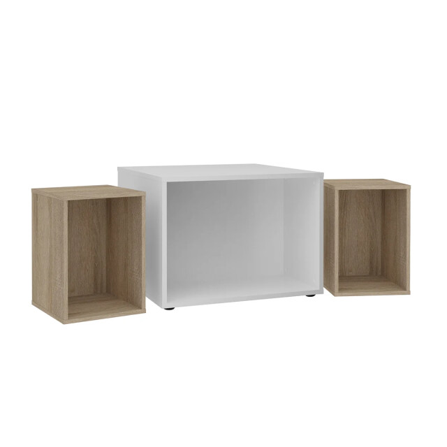 CaliCosy Salontafel met 4 verwijderbare compartimenten joker 1 l71,5 x h50 cm 2937180 large