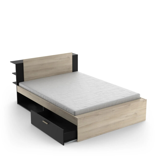 CaliCosy Bed van 140x190/200 cm met 2 laden en 2 vakken l144,7 cm 2937690 large
