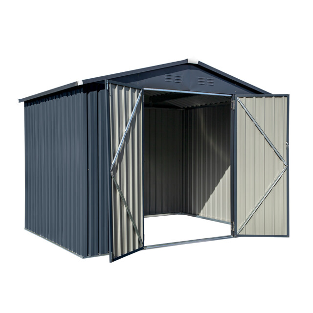 Spacemaker Gereedschapsschuur metaal 182x247x197 cm - 3169347 large