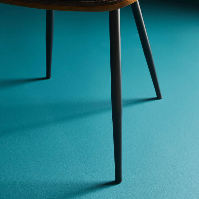 Signature Set van 2 fluwelen stoelen met houten afwerking olympia 2936799 large