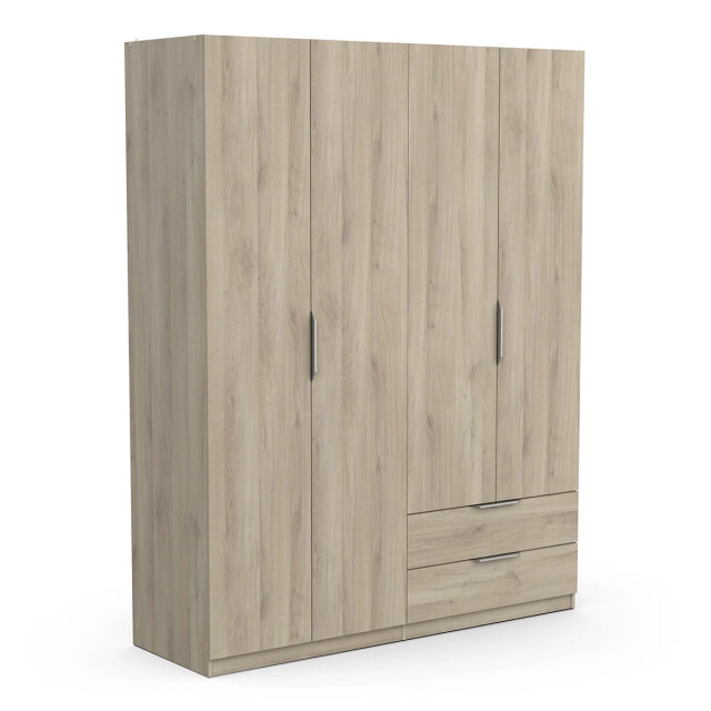 CaliCosy Kast met 4 deuren en 2 laden ghost l157,3 cm 2937818 large