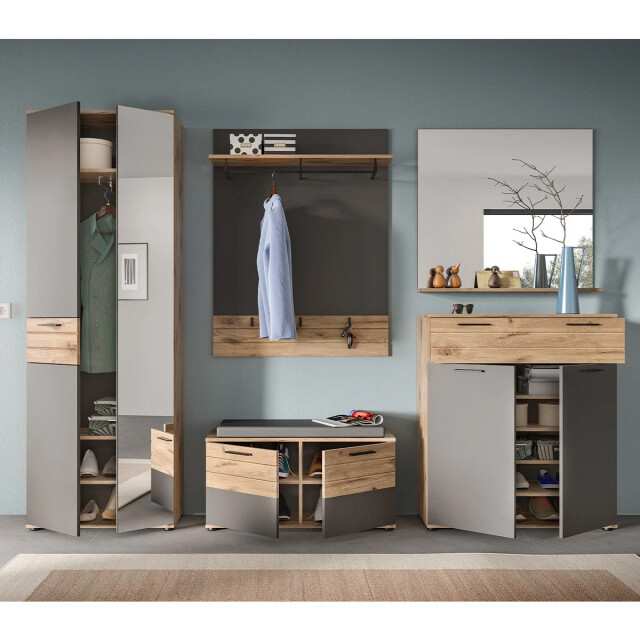 CaliCosy Schoenenkast met 1 lade en 2 deuren l90 cm mason 2951206 large