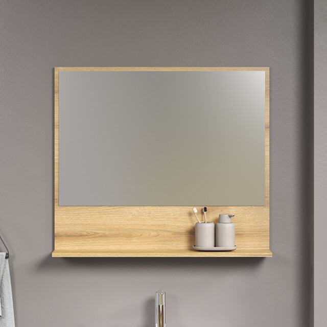 CaliCosy Wandspiegel met 1 plank l80 cm purebliss 3044865 large