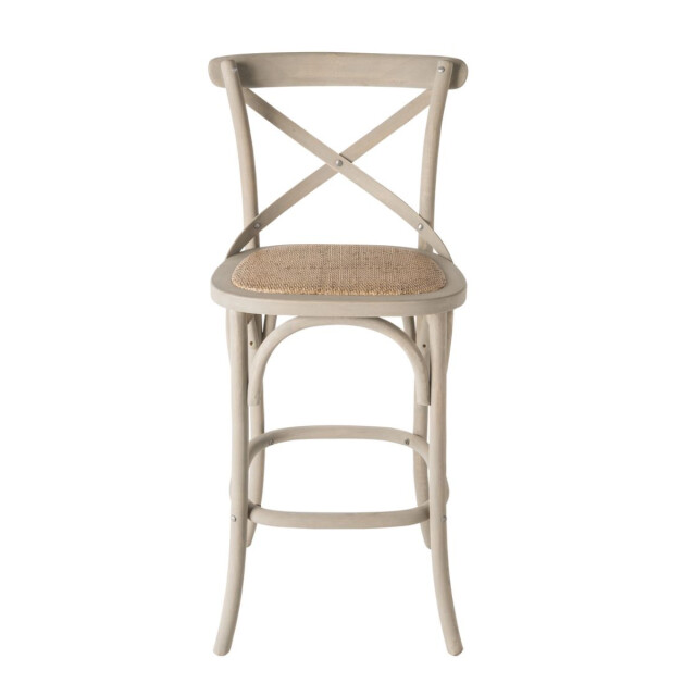 CaliCosy Tellersstoel van massief hout en webbing l50 cm bistrot 3018336 large