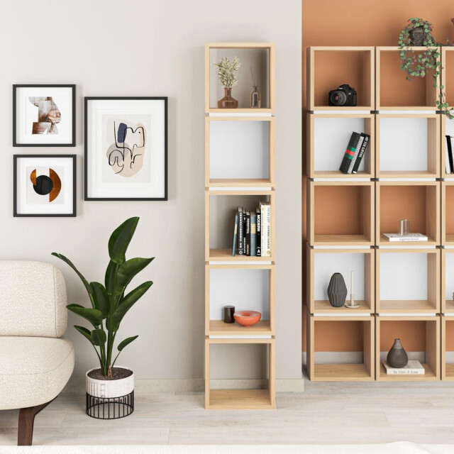 CaliCosy Boekenplank 5 vakken h167 cm lofty 2937377 large