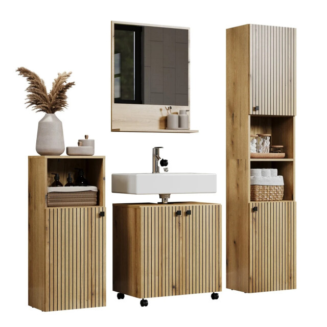 CaliCosy Onderkast met wielen, 2 deuren l60 cm purebliss 3042303 large