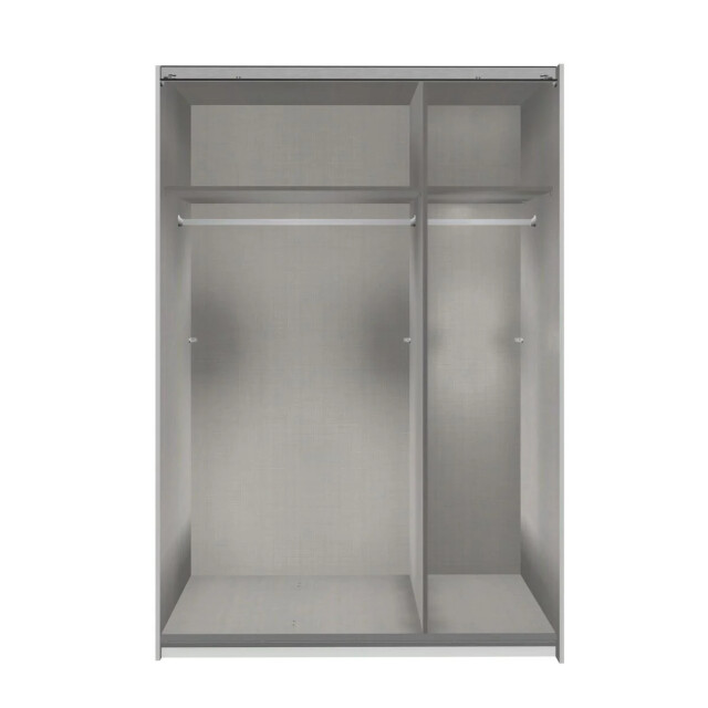 CaliCosy Kledingkast met 2 schuifdeuren waarvan 1 spiegel l135 cm 2930655 large