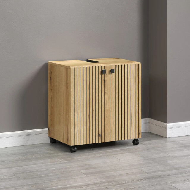 CaliCosy Onderkast met wielen, 2 deuren l60 cm purebliss 3042303 large