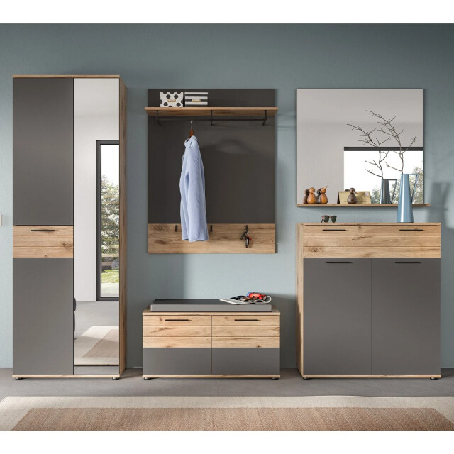 CaliCosy Schoenenkast met 1 lade en 2 deuren l90 cm mason 2951206 large