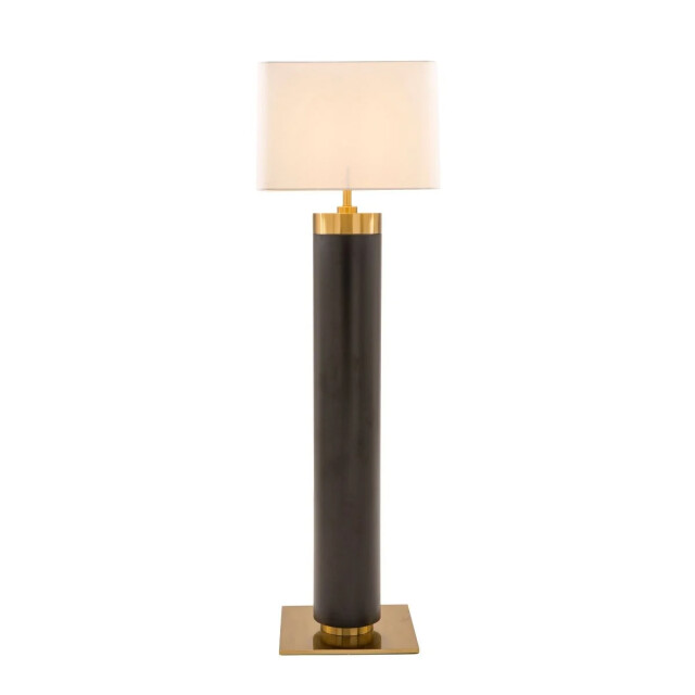 Signature Staande lamp in zwart metaal met gouden afwerking h165 cm vendome 2981034 large
