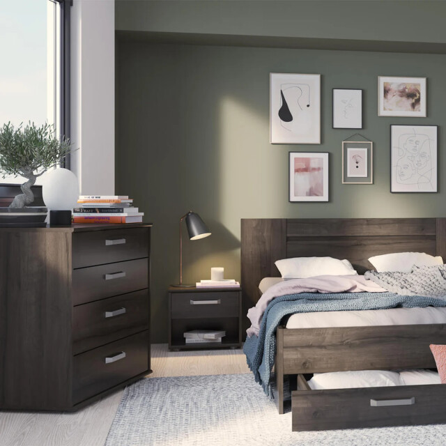 CaliCosy Nachtkastje 1 lade en 1 nis l43,9 cm richmond 2929371 large